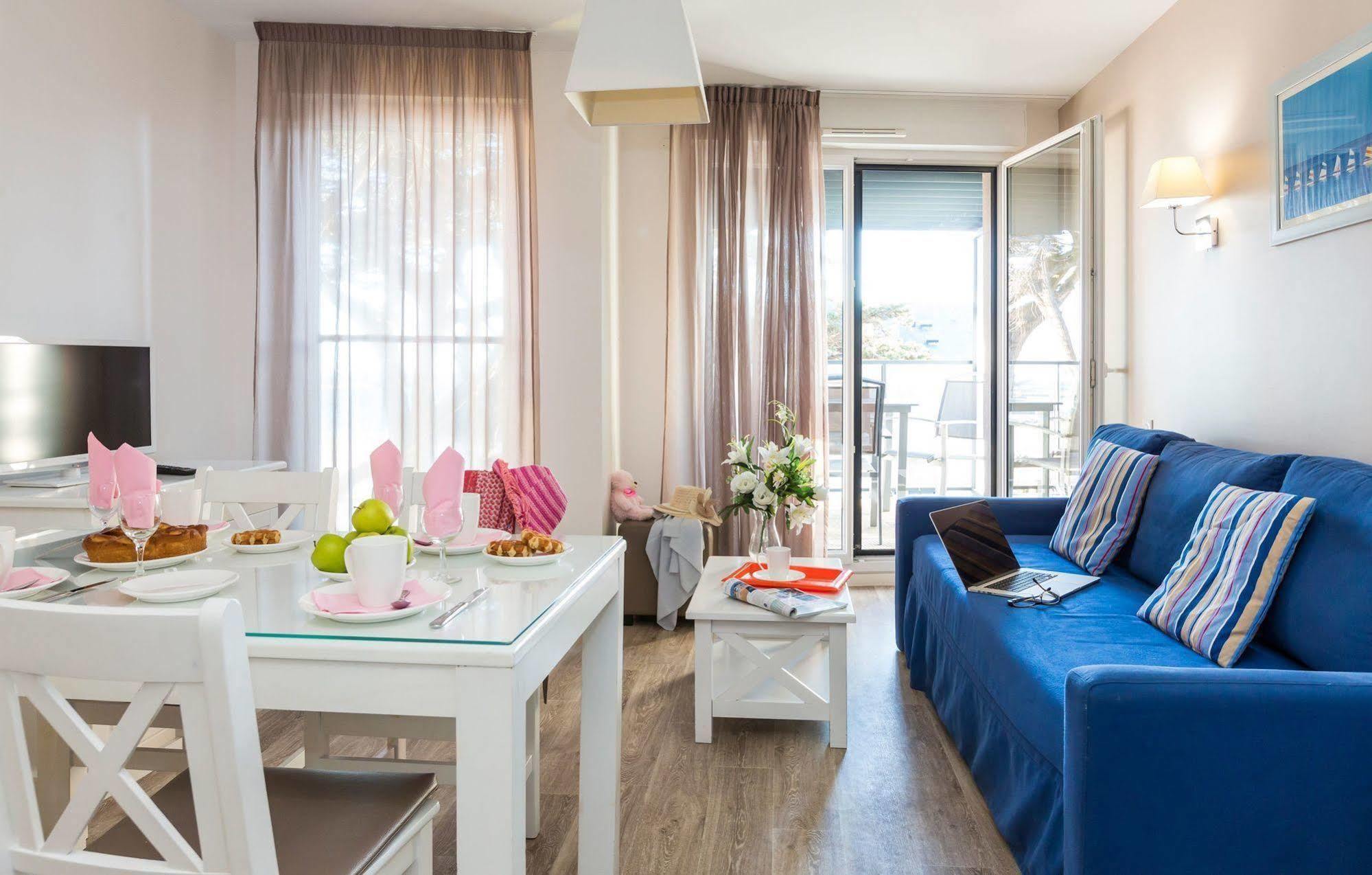 Residence Prestige Odalys De La Plage Pornichet Buitenkant foto